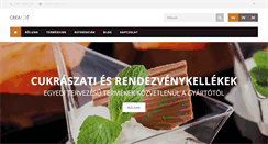 Desktop Screenshot of creaform.hu
