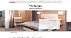 Desktop Screenshot of creaform.de